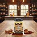 Candleberry Candles | Strong Fragrances for Home | Hand Poured in The USA | Highly Scented | 135 Hour Burn Time | Large Jar (Bourbon Roasted Pecans)