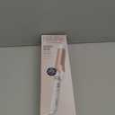 Conair Double Ceramic 1 -Inch Curling Iron, 1 -Inch Barrel Creates Soft Waves & Curls, Hair Curler for Use on Medium & Long Hair, White/Rose Gold