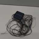 Brizled Orange & Purple Halloween Lights, 2 Pack Total 78FT 240 LED Solar Halloween Fairy Lights, 8 Modes Outdoor Orange Fairy Light, Purple Twinkle Light String Black Wire Outside Spooky Decorations