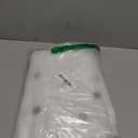 Waterproof Fabric Stall Shower Curtain Liner with 3 Large Magnets, 54 x 78 inch Long Cloth Shower Liner Washable, 54 W White Lightweigt Bathroom Shower Stall Curtain