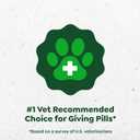 Greenies Pill Pockets for Dogs, Large Size Soft Dog Treats, Peanut Butter Flavor, 15.8 oz. Pouch (60 Count (Pack of 1))