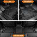 Floor Mats & Trunk Mat Compatible with 2022-2026 Jeep Grand Cherokee WL 5-Seat (Include 4xe, Not for WK2 or WL75),All Weather TPE Floor Mats and Cargo Liner