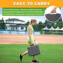 2 Pcs Stadium Seat Cushions Water-Repellent Bleacher Seat Cushions Indoor & Outdoor Seat Cushion for Bleachers Portable Stadium Cushion for Sports Events, Office Chairs, Beaches (Dark Grey)