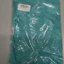 Womens Cap Sleeve T Shirts V Neck Casual Tops Oversized T-Shirt Summer Trendy Lightweight Loose Fit Basic Tees (Green, XL)