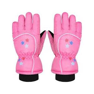 Children Winter Gloves Pink