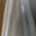 Ceiling Curtain Track, Curtain Track with Roller Hooks, 9ft - 12ft Ceiling Mounted Rail Set for Room Divider, White