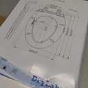 Elongated Toilet Seat 18.5" - Soft Close, Durable PP Toilet Seat, Easy Installation & Removal, Fits Most Toilet Bowls