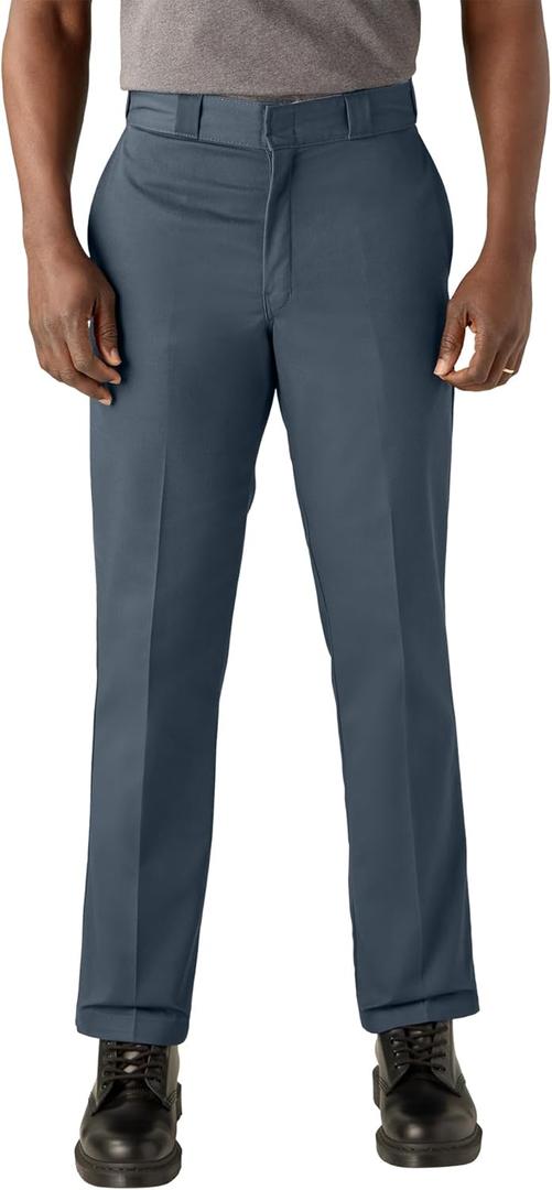 Dickies Mens Original 874 Work Pants (34W x 30L, Airforce Blue)