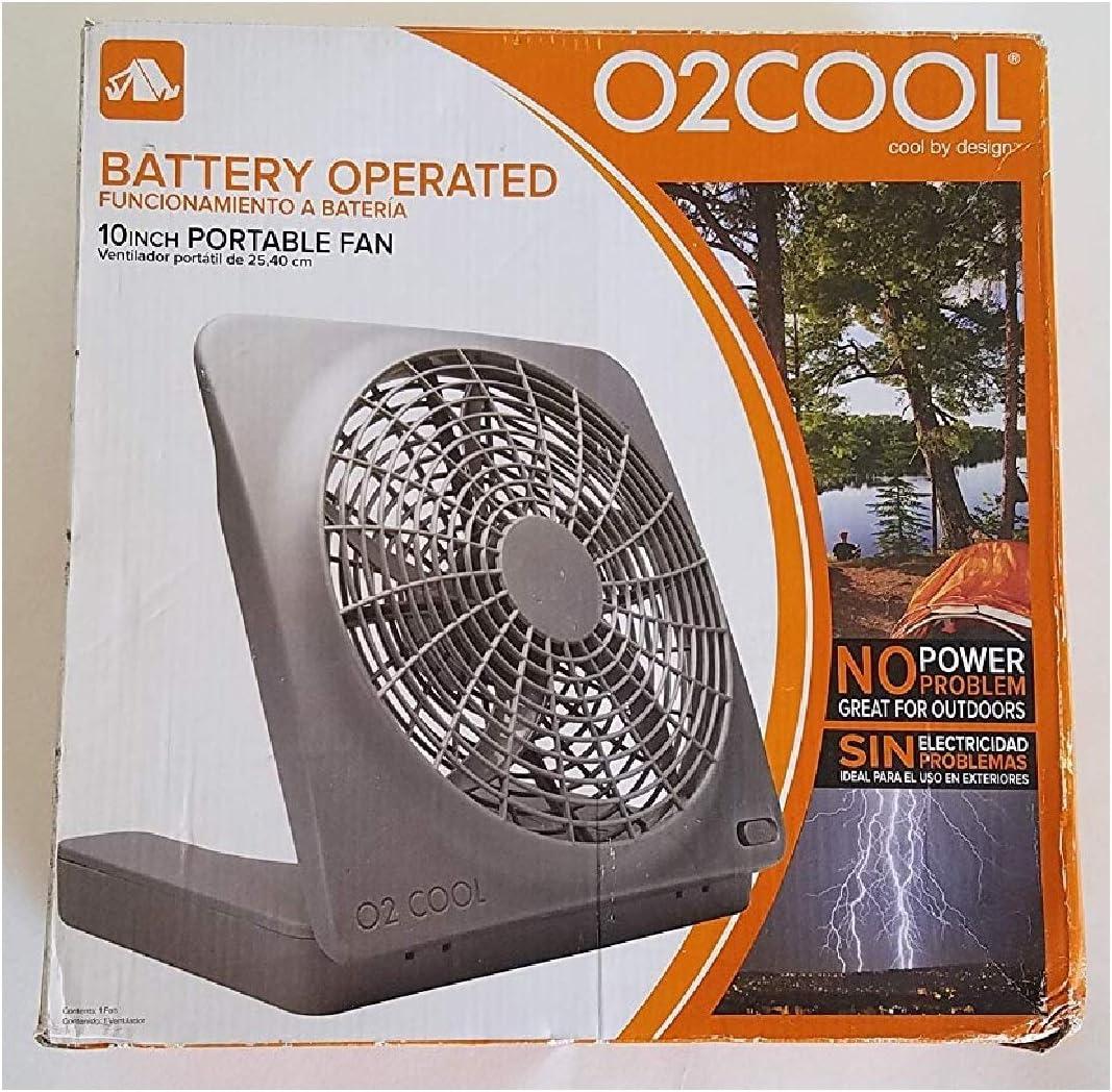 O2COOL FD10101 BATTERY OPERATED 10IN PORTABLE FAN