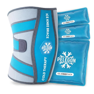 Knee Ice Pack Wrap (1 Pack)  Adjustable Ice Pack for Knees Surgery, Replacement, Arthritis Pain, ACL, Sports Injuries, Post Surgery, for Long Duration  1 Pack