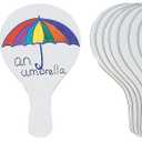 Dry Erase Paddles for Auction Bidding and Classroom Voting and Answers - 12 Pieces