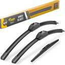 Raidbee 26"+18" Windshield Wiper Blades with 10" Rear Wiper Blade Replacement Set for Honda HRV HR-V 2016 2017 2018 2019 2020 2021 2022  Genuine OEM Quality (Set of 3)