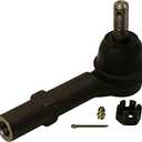 MOOG Front Left Lower Suspension Control Arm & Ball Joint Assembly - Outer Tie Rod End Precision Fit Replacement - Front Steering Component - Truck Steering Parts