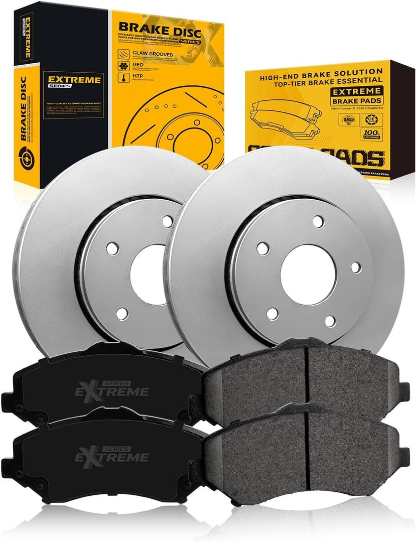 TOVASTY Front E-Coated Brake Kit Dodge Grand Caravan 2008-2016