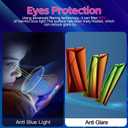 6 x for Samsung Galaxy S25/S24 Privacy Screen Protector, 2 Pack [Not Glass] Gradient Colorful Anti-Spy Anti-Blue Light Flexible PET Film + Easy Installation Frame Smooth Sensitive Full Cover