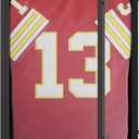 HBCY Creations Matte Black Jersey Frame Display Case - 24x36 Premium Shadow Box with Anti-Theft Lock, Acrylic Window, Solid Wood Frame, Fits, Includes Hanger and Hanging Hardware