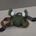 Shoulder and Neck Massager, Bionic Heated Massager, Neck Massager with Fingers, 4D Kneading Massage, Simulates a Real Palm Massage for Comfort, Relax Muscle Tension (Green)