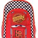 Disney Cars Backpack | Boys Backpacks for School | Lightning McQueen School Bag for Kids (Red, S)