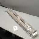 LazBlinds Cordless Bamboo Roman Shades for Windows, Light Filtering Natural Bamboo Blinds, Easy Lift Cordless Design for Living Room & Bedroom, Fits Interior Windows 33.5" W x 64" H, Greystone