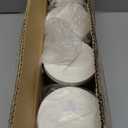 Beer Mugs for Freezer, Double Wall Insulated Plastic Glasses,13 oz Clear Plastic Frozen Beer Mug with Handle, Perfect Ice Cup for Home Party 4Pack