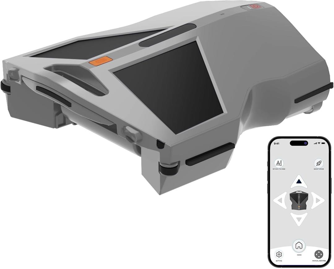 Solar Powered Robotic Pool Skimmer for Effortless Pool Care