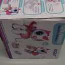 SGILE Unicorn Toy for Girls Robot Pet for Kids Age 3 4 5 6 7 8 Years with Music Dance Walk and Interactive Gesture Sense Program Treats, Preschool STEM Learning Remote Control Toy for Toddler Pink