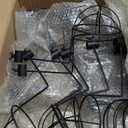 Freestanding Hats Rack Stand Metal Hats Display Stand with 25 Customizable Circular Hooks for Home or Commercial(Black)