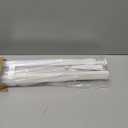 LazBlinds No Drill Blinds for Indoor Windows, Cordless 1" Vinyl Mini Blinds, Privacy S-Curve Blinds for Windows, Room Darkening Horizontal Window Blinds and Shades for Home, 33 1/2" W x 48" H, White, 33.5" W x 48" H