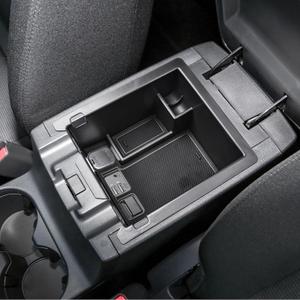 Center Console Organizer Compatible with Mazda CX-5 2017 2018 2019 2020 2021 2022 2023 2024 2025 Accessories, Armrest Insert Tray Storage Coin Holder, Black Trim