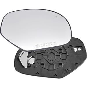 RH Passenger Right side Mirror Glass Replacement Power Heated Right Passenger Side for 2007-2014 Cadillac Escalade Chevy Silverado Tahoe GMC Sierra Yukon