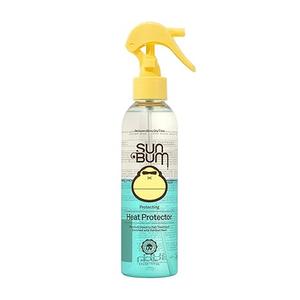 Sun Bum Heat Protector Spray  Leave In Hair Treatment Protects from Heat Styling and FrizzCausing Humidity  Reduces Blow Dry Time  Vegan and Cruelty Free  UV Protecting  6 oz