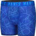 Hanes Boys' Moves Breathable Boxer Brief Underwear, Performance Stretch Boxer Briefs for Boys, Moisture-wicking, 6-pk, Small