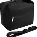 Insulated Lunch Bag Box for Women - Handheld Reusable Cooler Tote Bag with Adjustable Strap for Work Picnic Travel