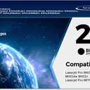 26A CF226A Black Toner Cartridge 2 Pack Compatible for HP Printer 26A CF226A 26X CF226X Toner Cartridges High Yield for LaserJet Pro M402n M402dn M402dne M402dw MFP M426fdn M426fdw M426dw Printers