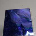 Konsait 50 sheets Laser Origami Paper 10x10, Single Sided Metallic Scrapbook Papers Pad Metallic Cardstock Paper Craft Papers Sheets for Card Making Supplies