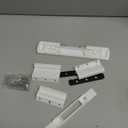 Double Bolt Lock for Sliding Glass Doors - Newly Patented - Advanced Technology to Keep Your Family Safe and Secure - High Security Lock - Virtually Burglar Proof (White)