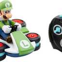 Nintendo Mario Kart 8 Luigi Mini Anti-Gravity Rc Racer 2.4Ghz, with Full Function Steering Create 360 Spins, Whiles & Drift!Up to 100'. Range - for Kids Ages 4+