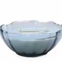Nature's Mark Glass Bowl Candle - Blue, 6.4oz