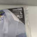 Spooktacular Creations Girl Cheerleader Costume, Halloween Cute Cheer Uniform Outfit with Accessories for Dress Up Parties (Blue, L)