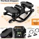Rock Stepper Side to Side, 300 LBS Capacity, Side Stepper Exercise at Home