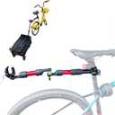 Bike Trailer Hitch for Portable Folding Wagon Bike Trailer Connector for Pet Cart Bicycle Trailer Collapsible Wagon Cart Steel Garden Cart Wagons Carts for Grocery Sports Garden