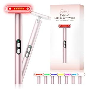 RedLightTherapyforFace, 7 in 1 LED Light Therapy Eye Equipment for Skin Care at Home Red Light Therapy Face Massager Skin Rejuvenation Light