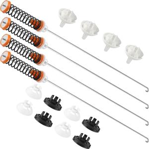 W11130359 MVWB765FW3 Suspension Rod Kit Compatible for Whirlpool Maytag Kenmore Crosley 7MWTW7000EW0 7MWTW7300EW0 MVWB765FW4 MVWB765FW3,Replaces W10785954 W11027215 W10901060 W10594082
