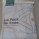 Knee Ice Pack Wrap (1 Pack) - Adjustable Ice Pack for Knees Surgery, Replacement, Arthritis Pain, ACL, Sports Injuries, Post Surgery, for Long Duration - 1 Pack, One Size
