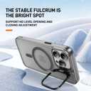 Hitaoyou for iPhone 14 Pro Max Case - Magsafe Compatible, Translucent Matte Camera Kickstand