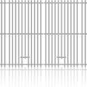 Grill Replacement Parts for Kitchenaid 740-0781 720-0856V 720-0856, 4 Pieces Solid Stainless Steel Grill Grates for Kitchenaid 740-0781 4-Burner Grill