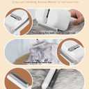 3-in-1 Pet Grooming Tool - Deshedding Dog Brush, Dematting Comb, Undercoat Rake for Long Hair Dogs & Cats, Grooming Comb for Shedding and Matting