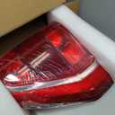 Halogen Tail Light Assembly for KIA Sorento 2016 2017 2018 Left Driver Side Rear Outer Tail Lamp Replacement Clear & Red Lens 92401C6000 (Left Driver Side)