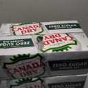 Canada Dry Zero Sugar Ginger Ale Soda, 12 fl oz cans, 12 pack (EXP 10/26/26)