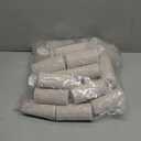 LEIFIDE 36 Pack Compression Bandage Wrap with Self Closure on Both Ends Elastic Bandage for Legs, Knees, Ankles, Wrists, Elbows, Shoulders, Athletic Stretchable Wrap(4 Inch,Blue Trim)